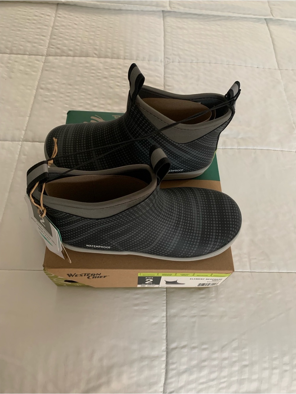 Western Chief Kids' Element Neoprene Ankle Boot - Black